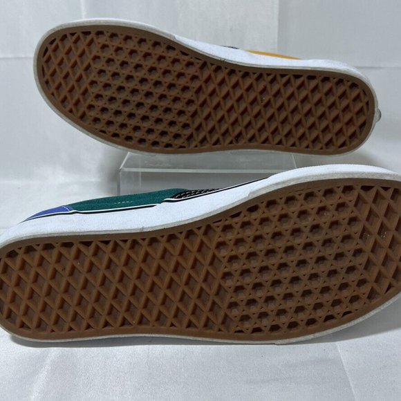 Vans Classic Old Skool “Mix and Match” Mens 7.5 Womens 9 Cadmium Yellow NO LACES - Picture 5 of 5